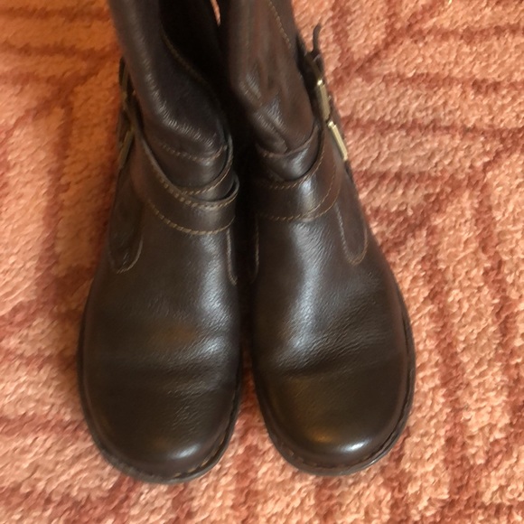 Boc tall leather boots - zip up very hood condition size 6.5 - Picture 8 of 8